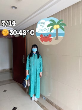 「アイテム（ワンピース、その他）」を使った、ジェーン ちゃんさん（レディース・158cm）の秋コーディネート