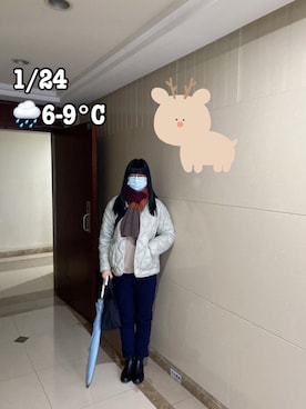 「zakka w（zakka w）のアイテム」を使った、ジェーン ちゃんさん（レディース・158cm）の夏コーディネート