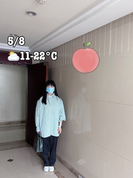 「RABEANCO（ラビアンコ）のアイテム」を使った、ジェーン ちゃんさん（レディース・158cm）の春コーディネート