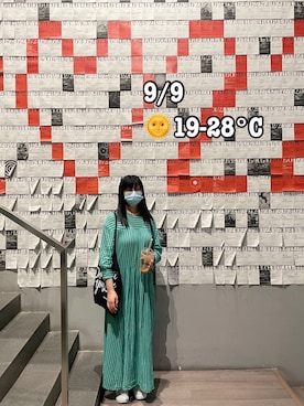 「アイテム（ワンピース、その他）」を使った、ジェーン ちゃんさん（レディース・158cm）の秋コーディネート