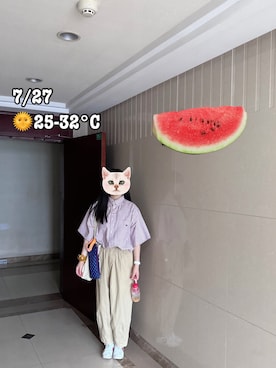 ジェーン ちゃんさん（レディース・158cm）の夏コーディネート