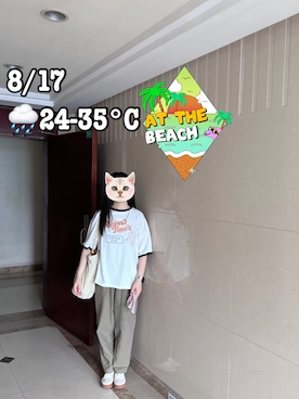 ジェーン ちゃんさん(レディース・158cm)の夏コーディネート