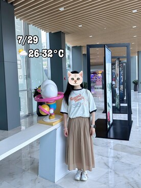 ジェーン ちゃんさん（レディース・158cm）の夏コーディネート