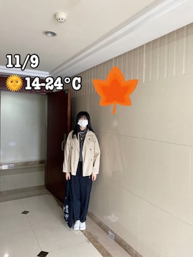 「Massimo Duttiのアイテム」を使った、ジェーン ちゃんさん（レディース・158cm）の秋コーディネート