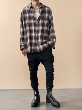 「KAMIYA（カミヤ）のアイテム」を使った、hirotakaさん（メンズ・173cm）の春コーディネート