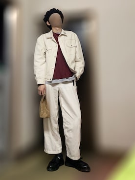 「s'yte（サイト）のアイテム（帽子）」を使った、yukihiroさん（メンズ・180cm）の春コーディネート