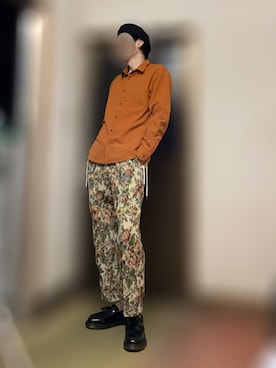「ごきげんウィーク」｜「アイテム（ハンチング/ベレー帽）」を使った、yukihiroさん（メンズ・180cm）の春コーディネート