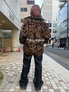 「A4A（エーフォーエー）のアイテム（ブルゾン）」を使った、IZUHARA MAYUさん（レディース・155cm）の秋コーディネート