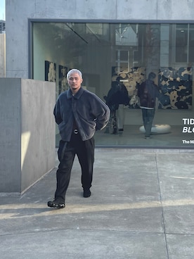 「RIN（リン）のアイテム（パンツ）」を使った、ryugoさん（メンズ・169cm）の冬コーディネート