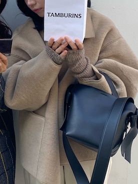 「アイテム（ブルゾン）」を使った、ng1123さん（レディース・160cm）の秋コーディネート