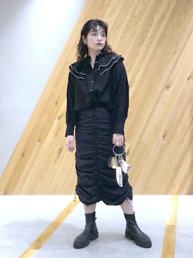 「マキの服」｜マキ（JEANASiS）さん（レディース・165cm）の春コーディネート