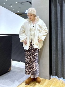 「デート/ロマンティック」｜「アイテム（その他シューズ）」を使った、マキ（JEANASiS）さん（レディース・165cm）の秋コーディネート