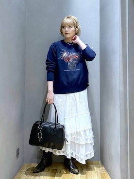 マキ（JEANASiS）さん（レディース・165cm）の冬コーディネート