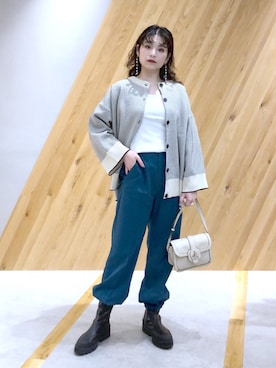 「マキの服」｜マキ（JEANASiS）さん（レディース・165cm）の春コーディネート