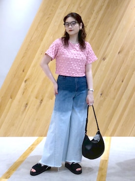 「マキの服」｜マキ（JEANASiS）さん（レディース・165cm）の夏コーディネート