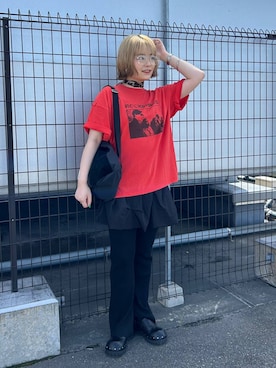 「アイテム（その他トップス）」を使った、マキ（JEANASiS）さん（レディース・165cm）の夏コーディネート