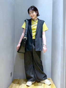 マキ（JEANASiS）さん（レディース・165cm）の夏コーディネート