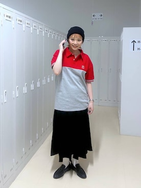 「eL（エル）のアイテム」を使った、マキ（JEANASiS）さん（レディース・165cm）の春コーディネート