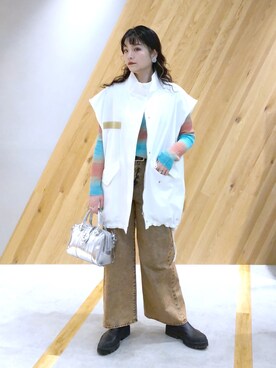 「マキの服」｜マキ（JEANASiS）さん（レディース・165cm）の春コーディネート