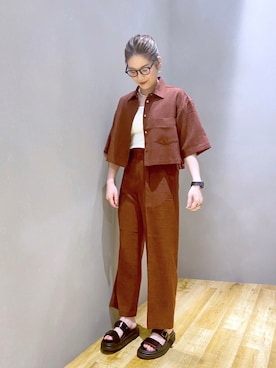 「マキの服」｜マキ（JEANASiS）さん（レディース・165cm）の夏コーディネート