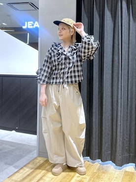 マキ(JEANASiS)さん(レディース・165cm)の春コーディネート