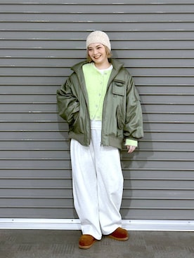 「デート/ロマンティック」｜「アイテム（その他シューズ）」を使った、マキ（JEANASiS）さん（レディース・165cm）の秋コーディネート