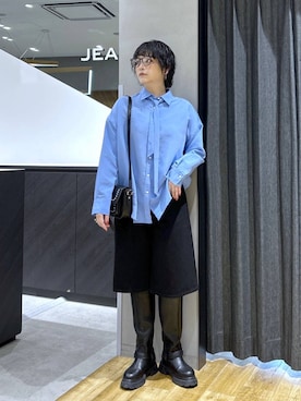 「eL（エル）のアイテム」を使った、マキ（JEANASiS）さん（レディース・165cm）の秋コーディネート