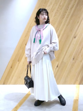 「マキの服」｜マキ（JEANASiS）さん（レディース・165cm）の冬コーディネート