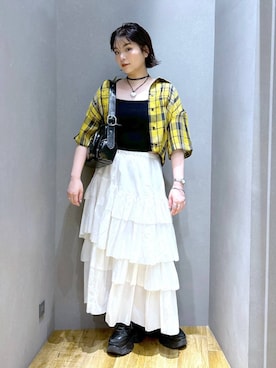 マキ（JEANASiS）さん（レディース・165cm）の夏コーディネート