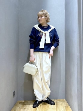 「eL（エル）のアイテム」を使った、マキ（JEANASiS）さん（レディース・165cm）の冬コーディネート