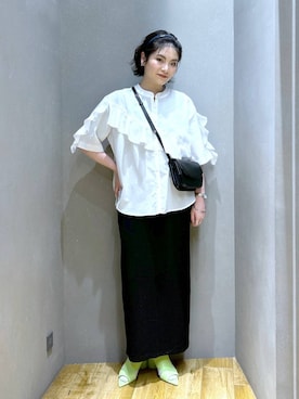 「eL（エル）のアイテム」を使った、マキ（JEANASiS）さん（レディース・165cm）の春コーディネート