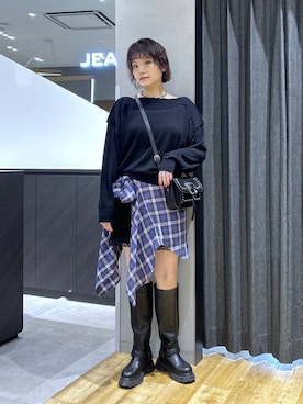 マキ(JEANASiS)さん(レディース・165cm)の秋コーディネート