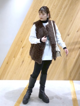 「マキの服」｜マキ（JEANASiS）さん（レディース・165cm）の秋コーディネート