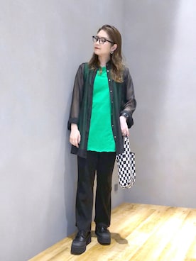 「マキの服」｜マキ（JEANASiS）さん（レディース・165cm）の夏コーディネート