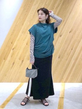 「マキの服」｜マキ（JEANASiS）さん（レディース・165cm）の春コーディネート