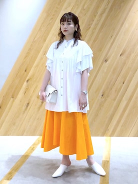 「マキの服」｜マキ（JEANASiS）さん（レディース・165cm）の夏コーディネート