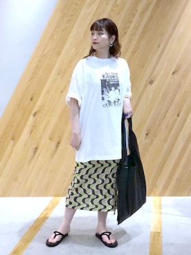 「マキの服」｜マキ（JEANASiS）さん（レディース・165cm）の夏コーディネート