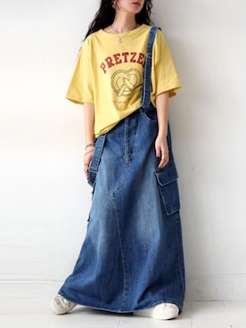 antiquaさん（レディース・154cm）の春コーディネート