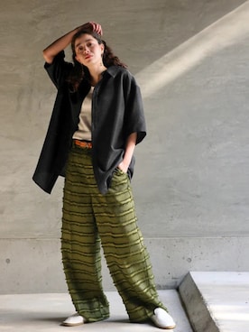 antiquaさん(レディース・161cm)の春コーディネート