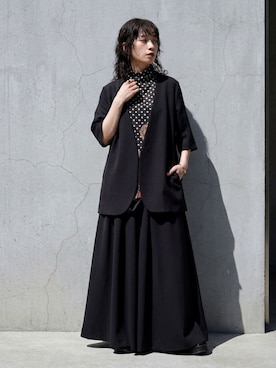「半袖」｜antiquaさん（レディース・160cm）の春コーディネート