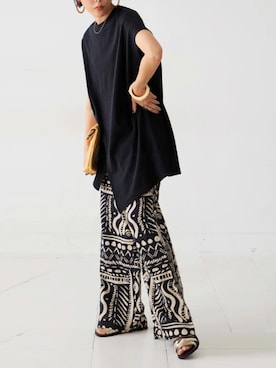 antiquaさん（レディース・166cm）の夏コーディネート