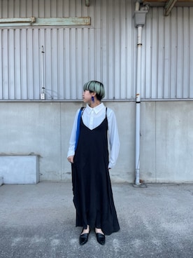 「antiqua」｜「アイテム（ワンピース/ドレス）」を使った、antiquaさん（レディース・161cm）の春コーディネート
