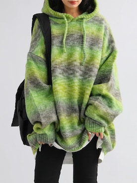 「フード」｜antiquaさん（レディース・152cm）の冬コーディネート