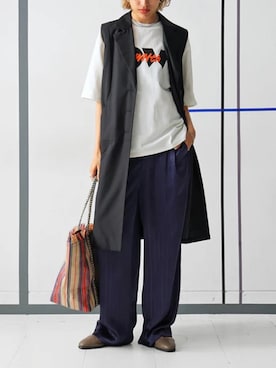antiquaさん(レディース・170cm)の春コーディネート
