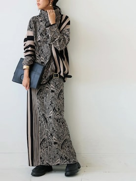 「おでかけコーデ」｜antiquaさん（レディース・159cm）の秋コーディネート