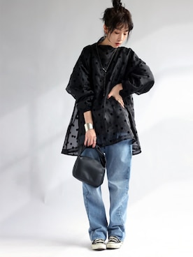 「ナチュラルガーリー」｜antiquaさん（レディース・154cm）の春コーディネート