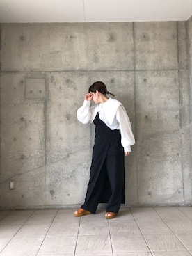 「きれいめコーディネート」｜antiquaさん（レディース・157cm）の夏コーディネート