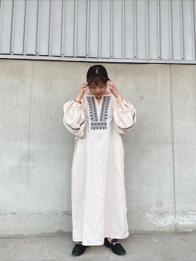 「antiqua」｜「アイテム（ワンピース/ドレス）」を使った、antiquaさん（レディース・148cm）の春コーディネート