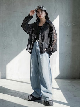antiquaさん(レディース・154cm)の秋コーディネート