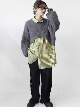 antiquaさん(レディース・154cm)の秋コーディネート